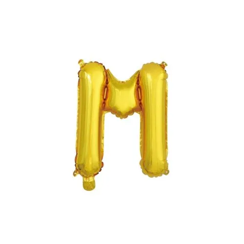 Foil Balloon 14" DECROTEX GOLD #M P1