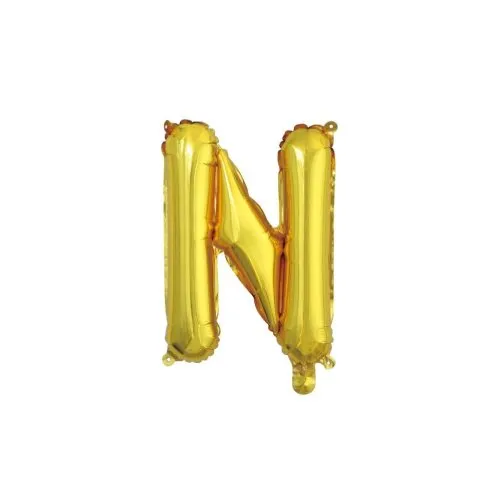 Foil Balloon 14" DECROTEX GOLD #N P1