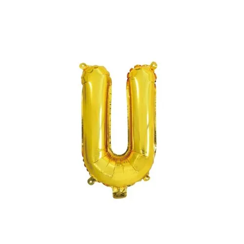 Foil Balloon 14" DECROTEX GOLD #U P1