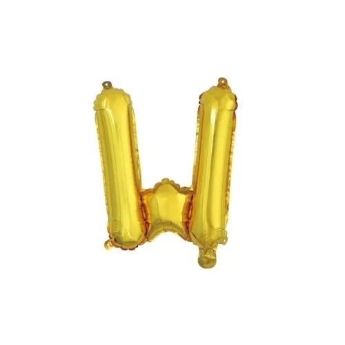 Foil Balloon 14" DECROTEX GOLD #W P1