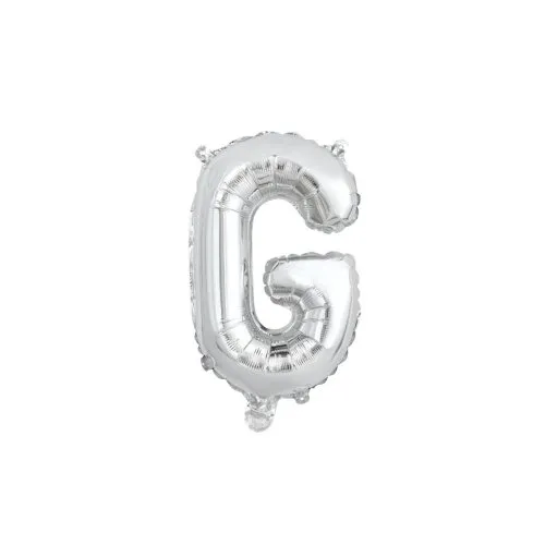 Foil Balloon 14" DECROTEX SILVER #G P1