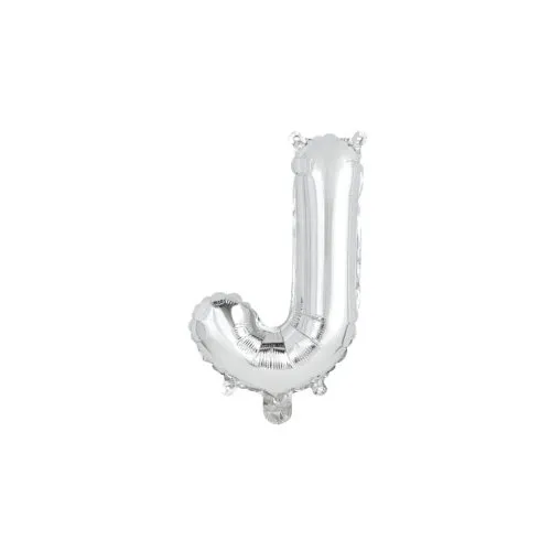 [213104] Foil Balloon 14" DECROTEX SILVER #J P1