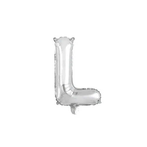 [213106] Foil Balloon 14" DECROTEX SILVER #L P1