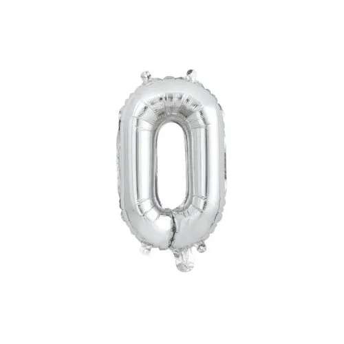 [213109] Foil Balloon 14" DECROTEX SILVER #O P1