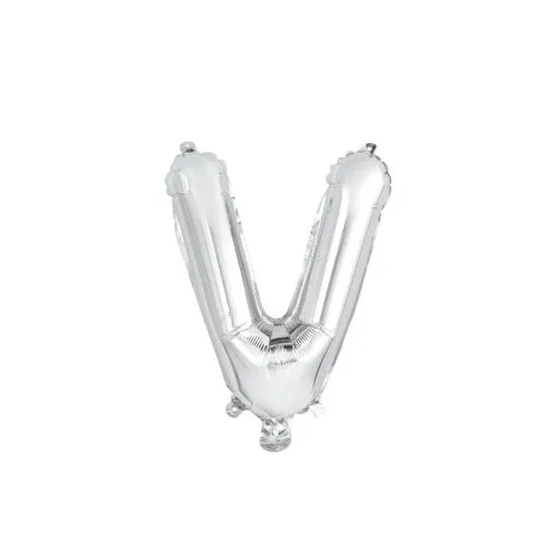 [213116] Foil Balloon 14" DECROTEX SILVER #V P1