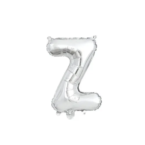 Foil Balloon 14" DECROTEX SILVER #Z P1
