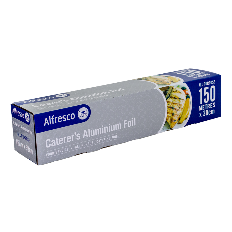 Alfresco Caterer’s Aluminium Foil All Purpose 150M x 30cm
