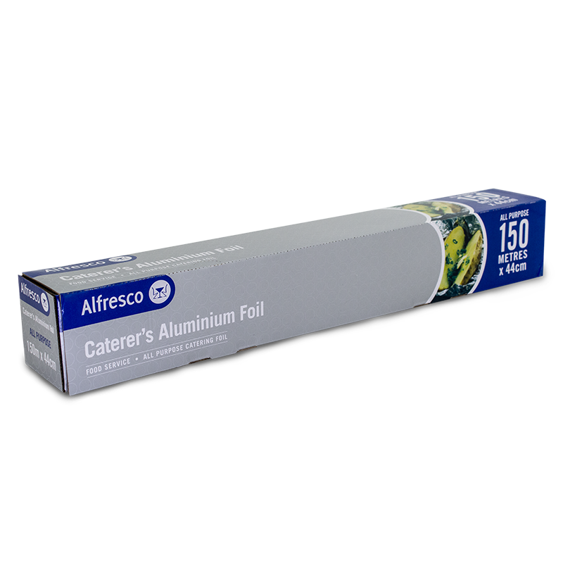 Alfresco Caterer’s Aluminium Foil All Purpose 150M x 44cm