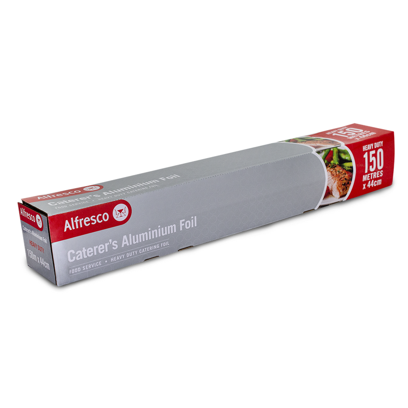 [AFRHD44] Alfresco Caterer’s Aluminium Foil Heavy Duty 150M x 44cm