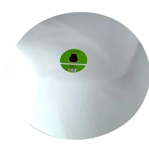 [DPI1185] Cake Board Round - Silver Foil 20" 4mm