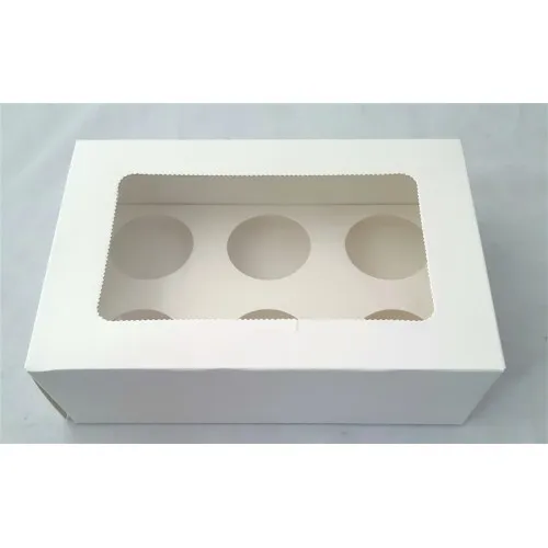 [DPI0988] Cup Cake Box 6 cup 26 cm x 17 cm x 8 cm