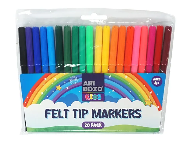 FELT TIP PENS 20PK [120/12]