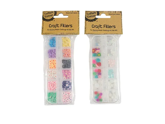 ASSORTED CRAFT FILLERS - FLOWE [144/12]
