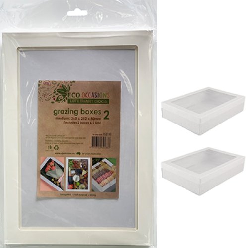 GRAZING BOX WHITE P2 MED CTN12