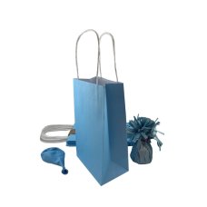 [465841] PARTYBAG PAPER PAS LT BLUE PK5