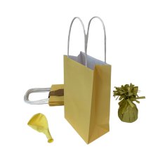 [465845] PARTYBAG PAPER PAS LEMON PK5