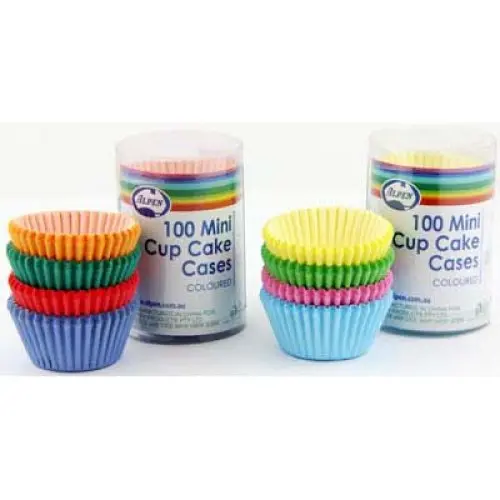 [107165] MINI CUPCAKE CASE 100 COLOUR